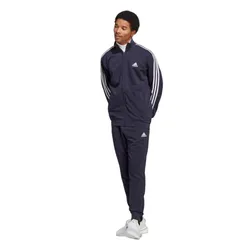 Bộ Thể Thao Nam Adidas Basic 3-Stripes French Terry Track Suit IC6765 Màu Xanh Navy Size S