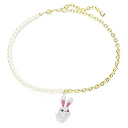 Dây Chuyền Nữ Swarovski Zodiac Rabbit Necklacerabbit, Multicolored, Gold-Tone Plated 5647970 Phối Màu