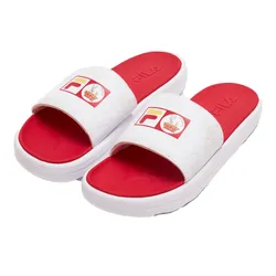 Dép Fila Drifter Tube V2 Wblt Logo 1SM01973F-614 Màu Trắng Đỏ