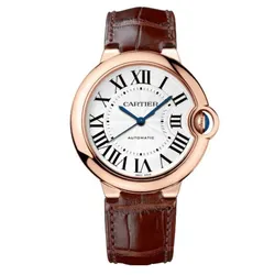 Đồng Hồ Cartier Ballon Bleu De 36m WGBB0009 Brown Màu Nâu / Vàng Hồng