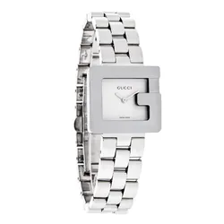 Đồng Hồ Nữ Gucci G-Case 3600L Series Quartz Watch YA036504 Màu Bạc