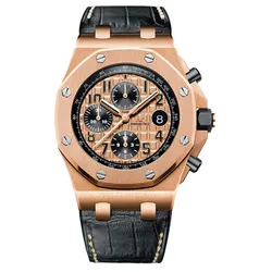 Đồng Hồ Nam Audemars Piguet Royal Oak Offshore Chronograph 26470OR Màu Vàng Đen