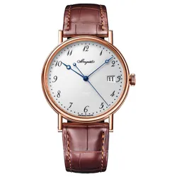 Đồng Hồ Nam Breguet Classique Automatic 38mm 5177BR/29/9V6 Màu Nâu Trắng