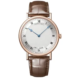 Đồng Hồ Nam Breguet Classique Automatic Ultra Slim 38mm 5157BR/11/9V6 Màu Nâu
