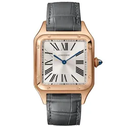 Đồng Hồ Nam Cartier Santos Dumont WGSA0021 43.5mm Màu Xám / Vàng Hồng