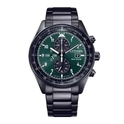 Đồng Hồ Nam Citizen Eco-Drive CA0775-87X Màu Đen Xanh Lá