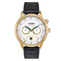Đồng Hồ Nam Citizen Mickey Mouse Eco-Drive Watch AP1058-11W Màu Đen