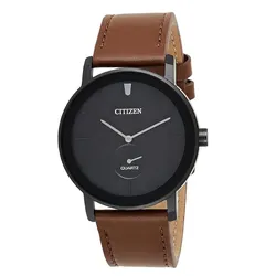 Đồng Hồ Nam Citizen Quartz Men Watch BE9185-08E Màu Nâu Đậm