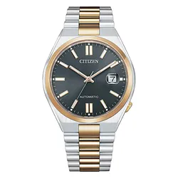 Đồng Hồ Nam Citizen Tsuyosa Automatic Watch NJ0154-80H Màu Bạc/Vàng Hồng