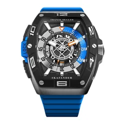 Đồng Hồ Nam Franck Muller Skafander SKF 46 DV SC DT ACBR ACNR (BL) Màu Xanh Blue
