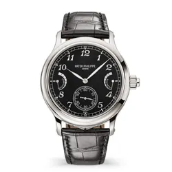 Đồng Hồ Nam Patek Philippe Grande Sonnerie 6301P Màu Đen