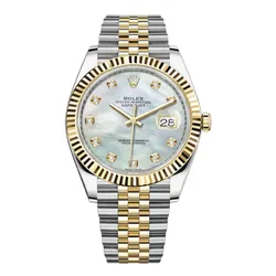 Đồng Hồ Nam Rolex Datejust 41mm Steel and Yellow Gold 126333-0018 Màu Bạc Vàng