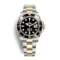 Đồng Hồ Nam Rolex Submariner Date 41mm Oystersteel And Yellow Gold 126613LN-0002 Màu Đen Vàng