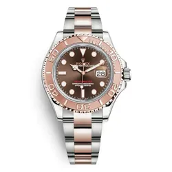 Đồng Hồ Nam Rolex Yacht-Master 40mm Stainless Steel 126621-0001 Màu Bạc Vàng Hồng