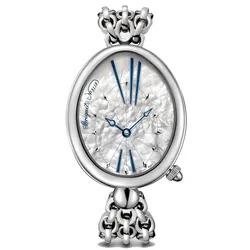 Đồng Hồ Nữ Breguet Reine De Automatic 35mm Ladies 8967ST/51/J50 Màu Bạc