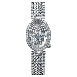 Đồng Hồ Nữ Breguet Reine De Naples Automatic Mini Ladies 8928BB/8D/J20/DD00 Màu Bạc