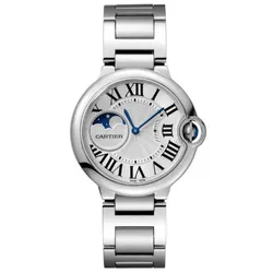 Đồng Hồ Nữ Cartier Ballon Bleu De 36mm WSBB0021 Màu Bạc