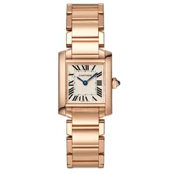 Đồng Hồ Nữ Cartier Tank Francaise WGTA0029 25mm Màu Vàng Hồng