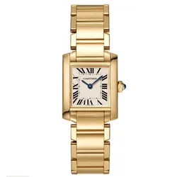 Đồng Hồ Nữ Cartier Tank Francaise WGTA0031 25mm Màu Vàng