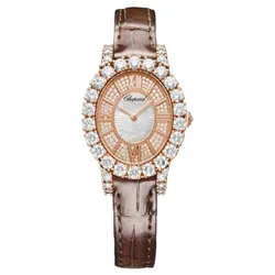 Đồng Hồ Nữ Chopard L’heure Du Diamant 139419-5001 36mm Màu Nâu / Vàng Hồng