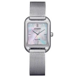 Đồng Hồ Nữ Citizen Eco-Drive EM0491-81D Màu Bạc