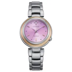 Đồng Hồ Nữ Citizen Eco-Drive EM0588-81X Màu Bạc Hồng