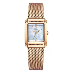 Đồng Hồ Nữ Citizen Eco-Drive EW5593-64D Màu Vàng Hồng