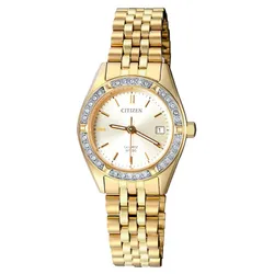 Đồng Hồ Nữ Citizen Quartz EU6062-50P Màu Vàng Gold