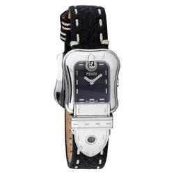 Đồng Hồ Nữ Fendi Buckle Watch FEN31196 Màu Đen Bạc