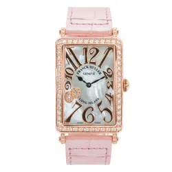 Đồng Hồ Nữ Franck Muller 952 Long Island Rose Gold 8 Diamonds Màu Hồng Nhạt