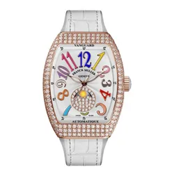 Đồng Hồ Nữ Franck Muller Vanguard V 32 SC FO L D CD 1P Gold Màu Trắng