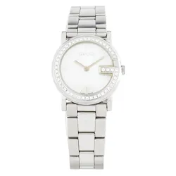 Đồng Hồ Nữ Gucci G-Diamond 101L Case 28mm Màu Trắng Bạc