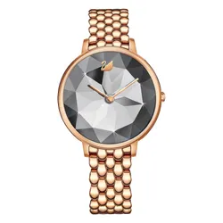 Đồng Hồ Nữ Swarovski Crystal Lake Watch 5416023 Màu Vàng Hồng 