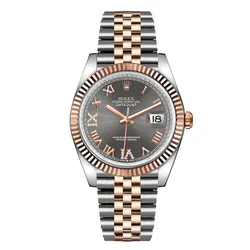 Đồng Hồ Rolex Datejust 36mm 126231-0023 Màu Demi (Vàng Hồng - Bạc)