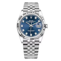 Đồng Hồ Rolex Datejust 36mm 126234 Blue Màu Bạc Mặt Xanh