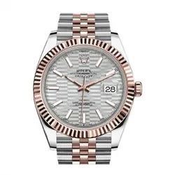 Đồng Hồ Rolex Datejust 41mm 126331-0021 Màu Bạc/Vàng Hồng