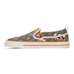 Giày Slip On Nam Gucci GC Disney X GC Donald Duck Phối Màu