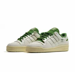 Giày Thể Thao Adidas Forum 84 Low Classic FZ6296 Màu Kem Xanh