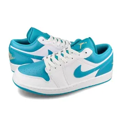 Giày Thể Thao Nike Air Jordan 1 Low 553558-174 Màu Trắng Xanh