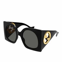 Kính Mát Nữ Gucci GC GG1254S 001 Sunglasses Màu Đen Xám