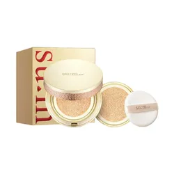 Phấn Nước Hỗ Trợ Giảm Nhăn Và Dưỡng Trắng Da Su:m37 Secret Essence Cushion 01