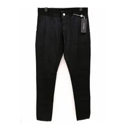 Quần Jean Dolce & Gabbana D&G Straight Denim 14 Gold GZN9LD Màu Đen Xám Size 46