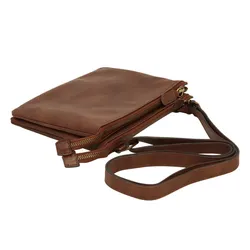Túi Đeo Chéo Nam Old Angler Bag 413489MA Màu Nâu Đậm