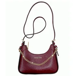 Túi Đeo Chéo Nữ Michael Kors MK Wilma Small Leather Crossbody Bag Màu Đỏ