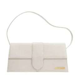 Túi Đeo Vai Nữ Jacquemus Le Bambino Long Bag 221BA013-3071-140 Màu Trắng Kem