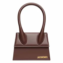 Túi Xách Nữ Jacquemus Le Chiquito Leather Crossbody Bag Brown Màu Nâu