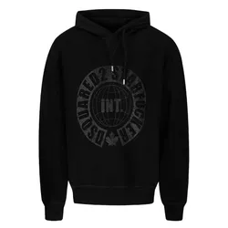 Áo Hoodie Nam Dsquared2 Black With Logo Printed S71GU0600 S25516 900 Màu Đen Size XS