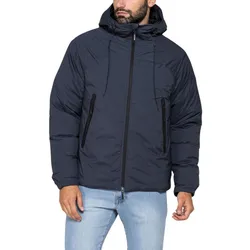 Áo Khoác Nam Carrera Jeans Technical Padded Jacket With Hood And Zip 409D1565X_687 Màu Xanh Navy Size L