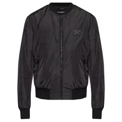 Áo Khoác Nam Dolce & Gabbana D&G Bomber Jacket G9ABPT Màu Đen Size 46