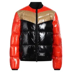 Áo Khoác Nam Dsquared2 Puffer Bomber S74AM1278 Phối Màu Size 48